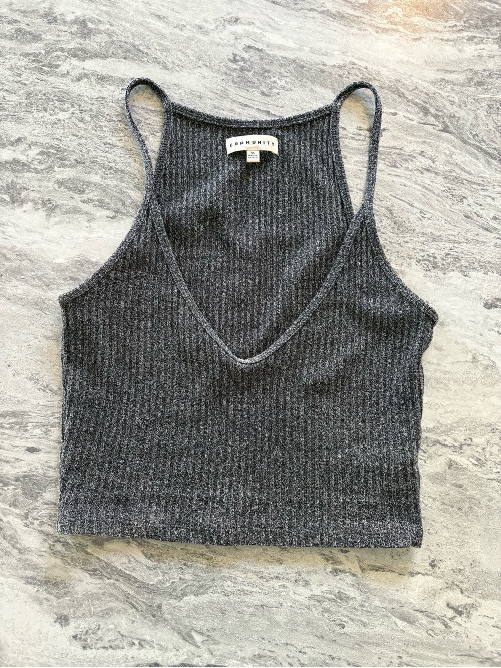 Aritzia Ribbed Cropped